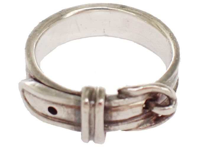 Ring Hebilla de Cinturón Hermès Anillo Plata 925 - vista 7