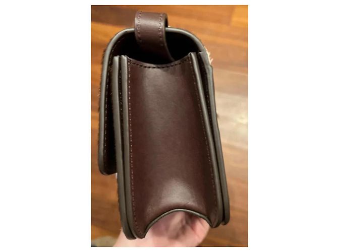 Borsa a spalla convertibile Eleanor Haircal di Tory Burch Marrone - vista 10