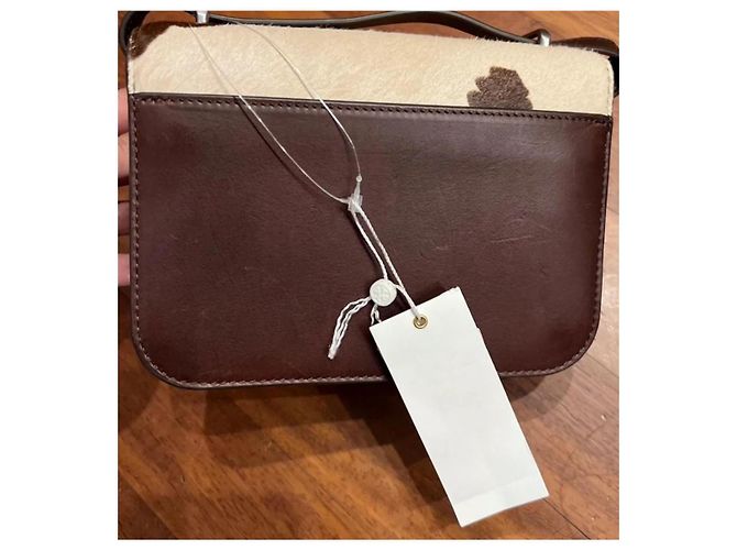 Borsa a spalla convertibile Eleanor Haircal di Tory Burch Marrone - vista 5
