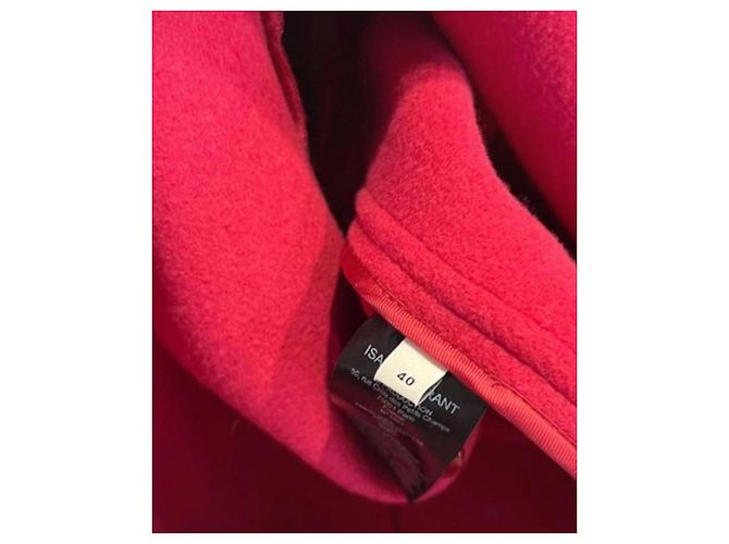 Isabel Marant Abrigo de Lana y Cachemira Efegozi Roja - vista 7