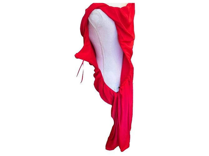 Vivienne Westwood Ginnie Bleistift Maxi Kleid Rot - Ansicht 5
