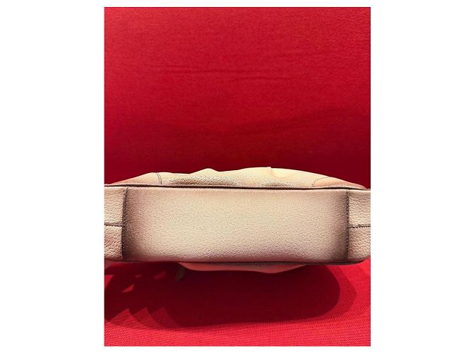 Borsa Prada Wild Boar Antik Pelle Beige Ombré Marrone - vista 10