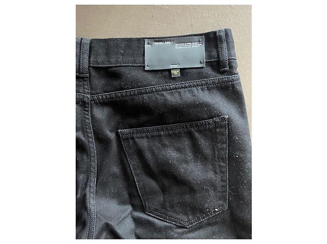 Off White Pantalones negros Off-White de algodón – talla 31 - vista 8