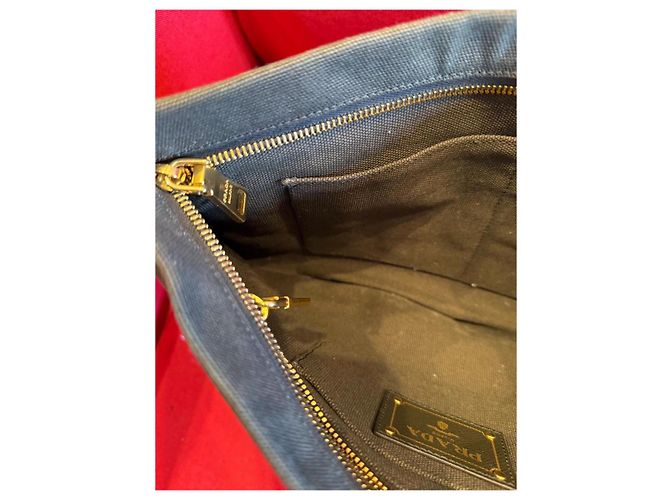 Prada Pochette con zip impreziosita da cristalli Cachi - vista 10