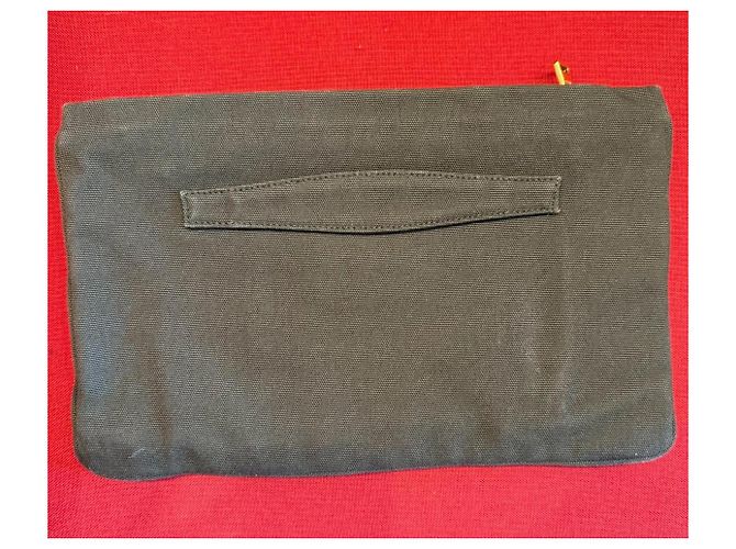 Prada Pochette con zip impreziosita da cristalli Cachi - vista 5