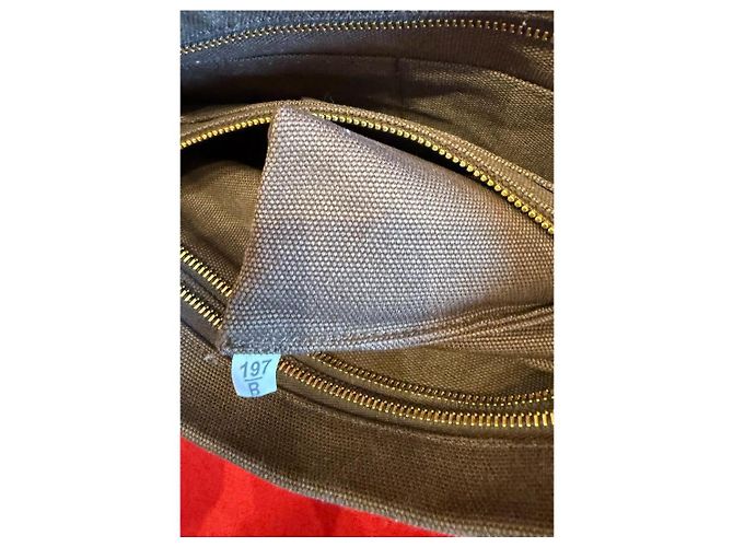 Prada Pochette con zip impreziosita da cristalli Cachi - vista 9