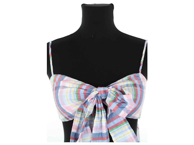 Zimmermann Top senza maniche in cotone multicolore - vista 2