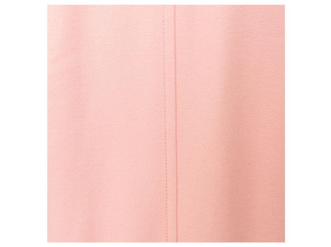 Autre Marque Abrigo Largo Iceberg Rosa de Lana Virgen - vista 9