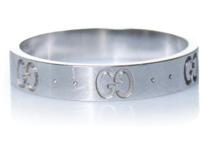 Gucci Ring aus 18-karätigem Weißgold in Silber - Ansicht 2