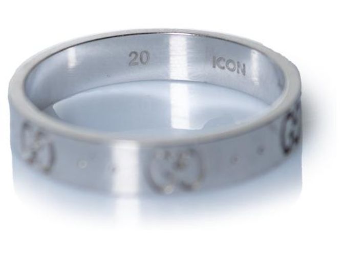 Gucci Ring aus 18-karätigem Weißgold in Silber - Ansicht 5
