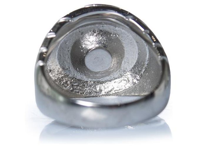 Silberner Ring 1984 von Dolce & Gabbana mit Stein - Ansicht 4