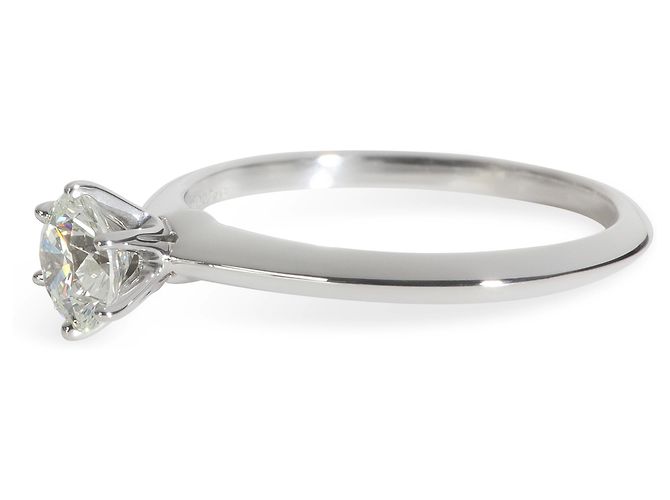 Verlobungsring mit rundem Brillanten von 0,76 ct von Tiffany & Co. - Ansicht 3