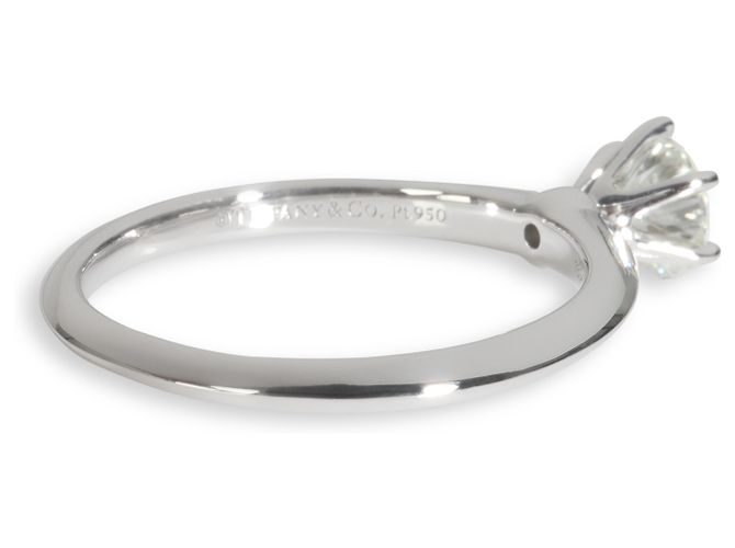 Verlobungsring mit rundem Brillanten von 0,76 ct von Tiffany & Co. - Ansicht 4