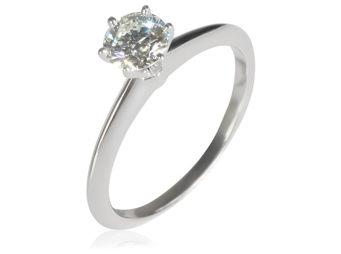 Verlobungsring mit rundem Brillanten von 0,76 ct von Tiffany & Co. - Ansicht 5