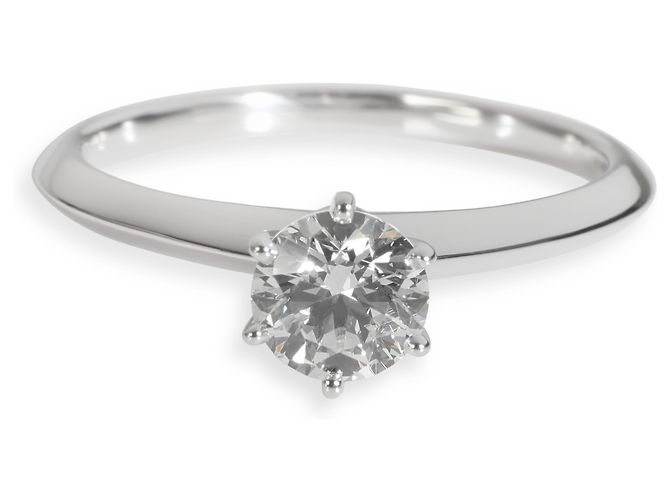 Verlobungsring mit rundem Brillanten von 0,76 ct von Tiffany & Co. - Ansicht 8