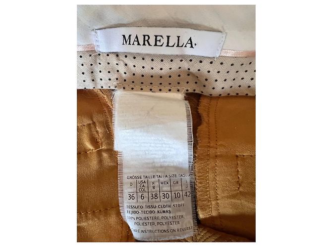Marella Hose orange aus Polyester - Ansicht 4