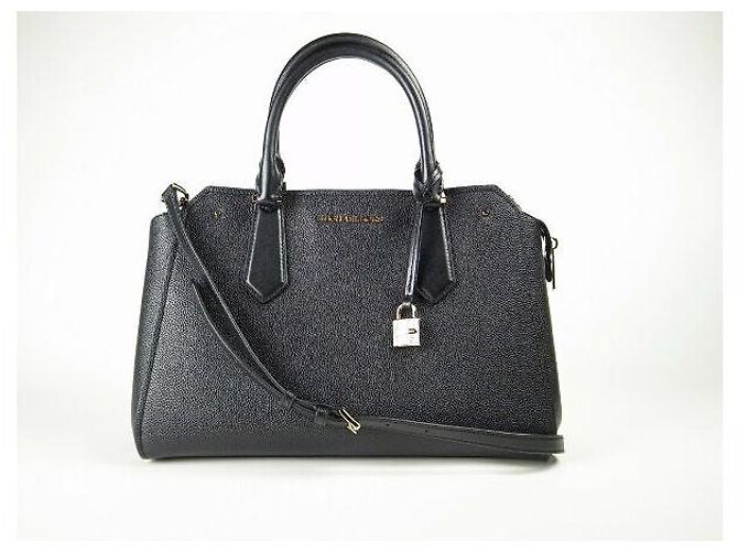 Borsa in pelle 2 in 1 Michael Kors Nero - vista 2