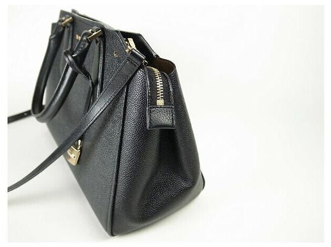 Borsa in pelle 2 in 1 Michael Kors Nero - vista 4