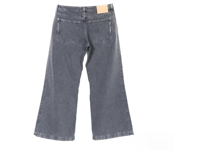 Jeans de algodón denim lavado Louis Vuitton Castaño Gris - vista 2