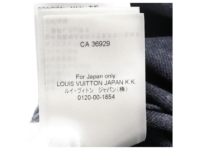 Jeans de algodón denim lavado Louis Vuitton Castaño Gris - vista 4