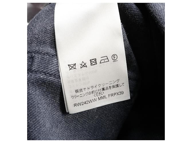 Jeans de algodón denim lavado Louis Vuitton Castaño Gris - vista 6