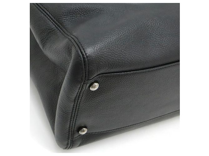Sac 2way Executive Line 2.55 en cuir Chanel A29292 Noir - vue 3