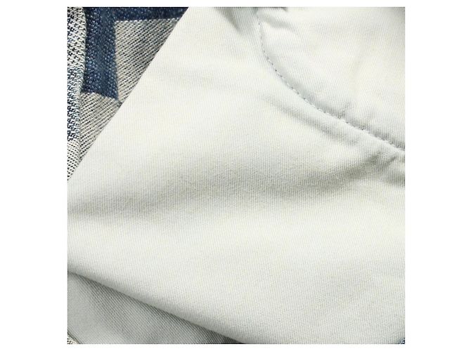Pantalones de denim de algodón Damier Skate Louis Vuitton Azul - vista 9