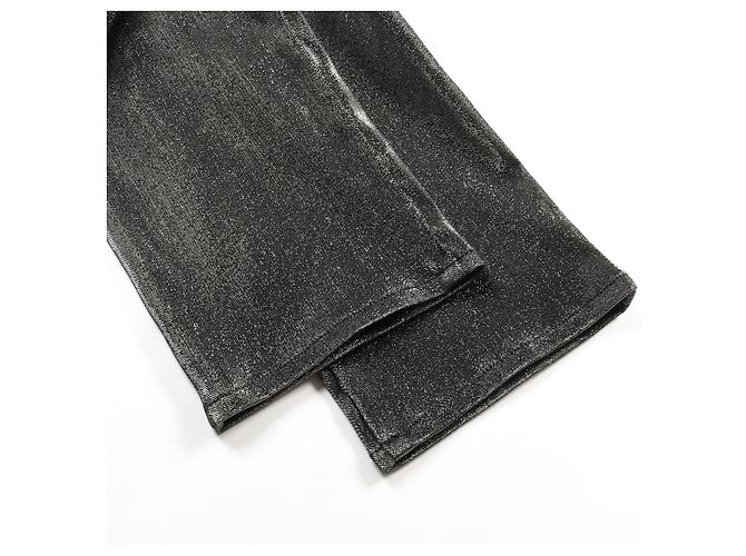 Calça de algodão nylon Chanel P59966V36929 Verde - vista 16