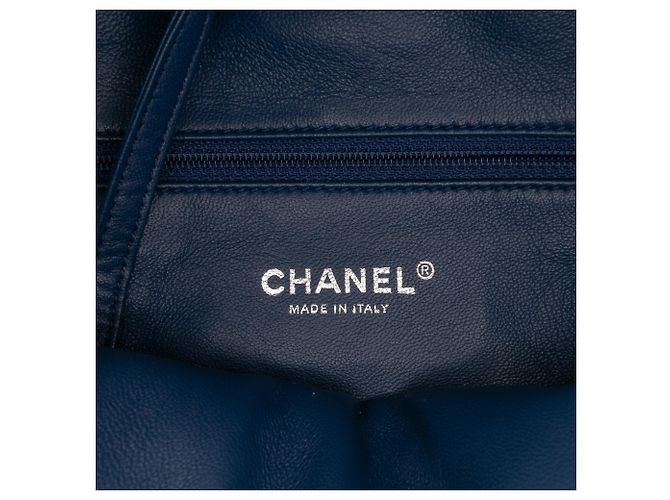 Chanel Blue Sequin Waterfall Backpack - view 5