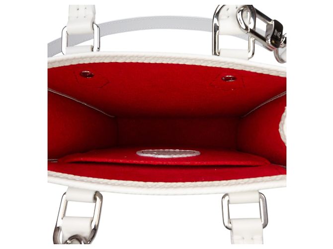 Louis Vuitton White Yayoi Kusama Epi Infinity Dots Petit Sac Plat - view 4