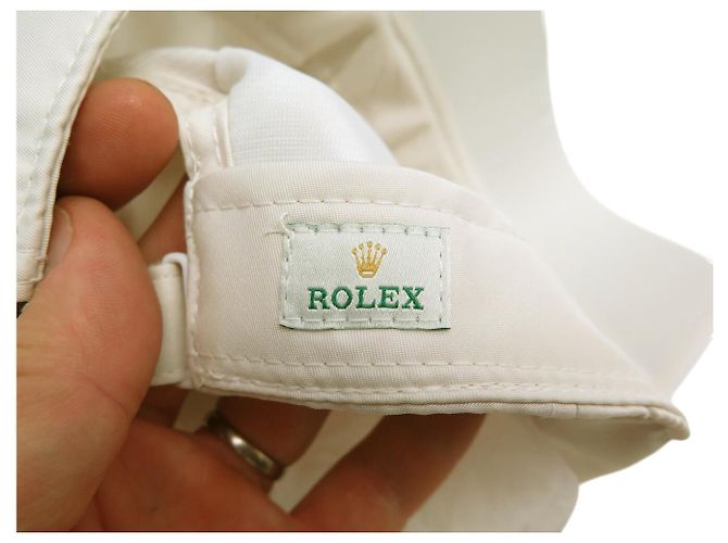 NEW ROLEX X ROLAND GARROS CAP MICROFIBER CREAM VIP GIFT - view 9