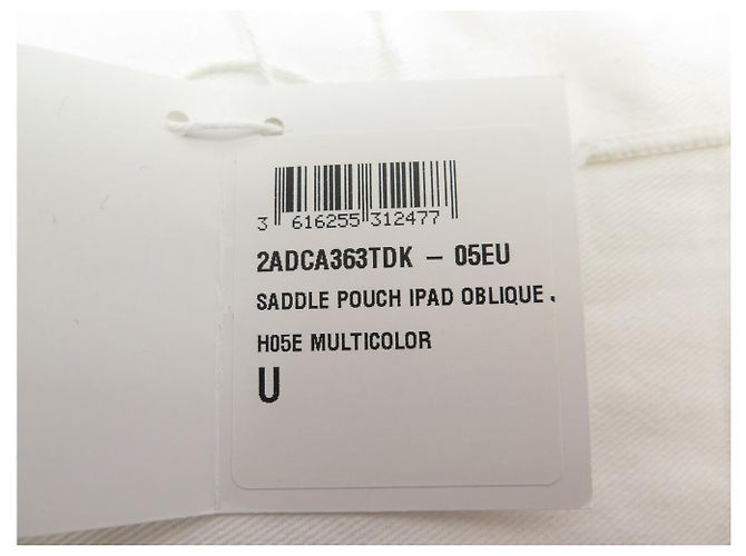 Christian Dior NUOVA BORSA A MANO DIOR SADDLE POUCH IPAD TOILE OBLIQUE 2ADCA363TDK - vista 14