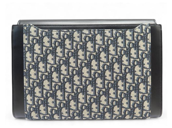 Christian Dior NUOVA BORSA A MANO DIOR SADDLE POUCH IPAD TOILE OBLIQUE 2ADCA363TDK - vista 2
