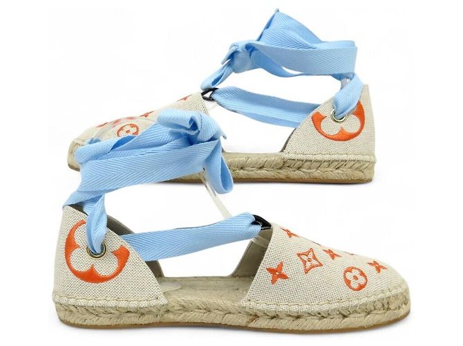 SANDALI ESPADRILLES MONOGRAM STARBOARD LOUIS VUITTON 39 Multicolore - vista 2