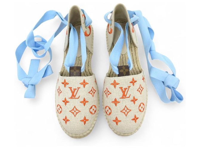 SANDALI ESPADRILLES MONOGRAM STARBOARD LOUIS VUITTON 39 Multicolore - vista 8
