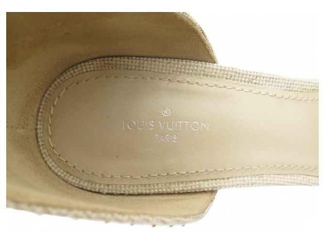 ESPADRILLES MONOGRAM COASTLINE LOUIS VUITTON 38.5 SANDALI - vista 10