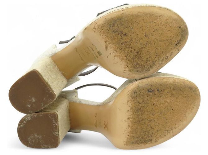 ESPADRILLES MONOGRAM COASTLINE LOUIS VUITTON 38.5 SANDALI - vista 6