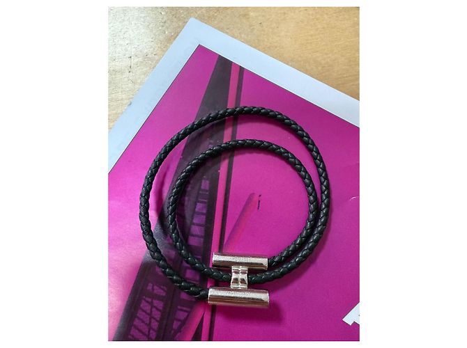 Hermès Twisted / braided twisted Black - view 3