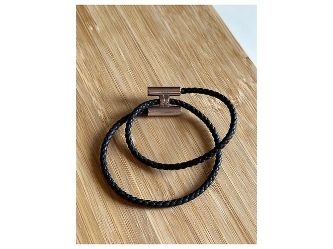 Hermès Twisted / braided twisted Black - view 6