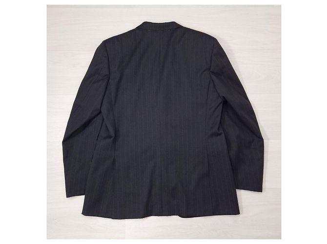 Chaqueta de hombre Canali Milano Gris antracita - vista 2