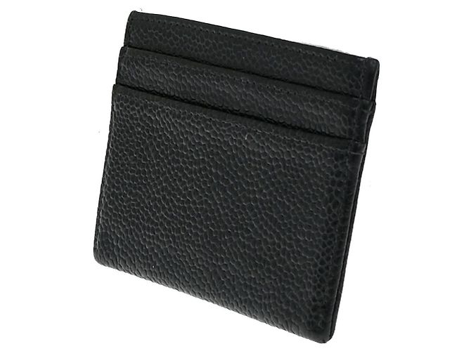 Chanel CC Flap Card Case Camellia Caviar Black - view 4