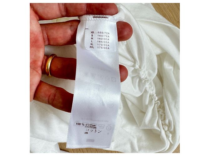 T-shirt Louis Vuitton con borchie Bianco - vista 6