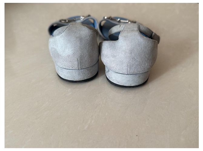 Sandali Gucci in pelle blu per bambini taglia 32 - vista 5