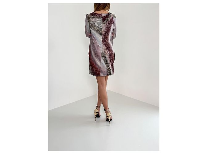 Vestido estampado de seda Peter Pilotto Multicolor - vista 9