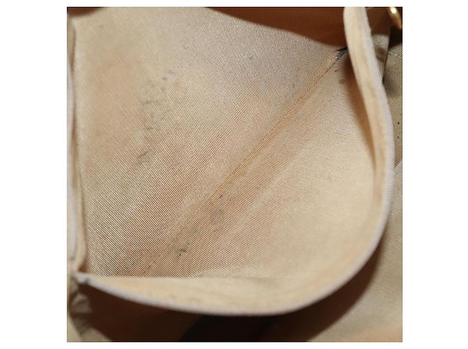 CHANEL COCO Borsa Tote in Pelle Caviar Beige Oro CC Auth BA4943 D'oro - vista 12