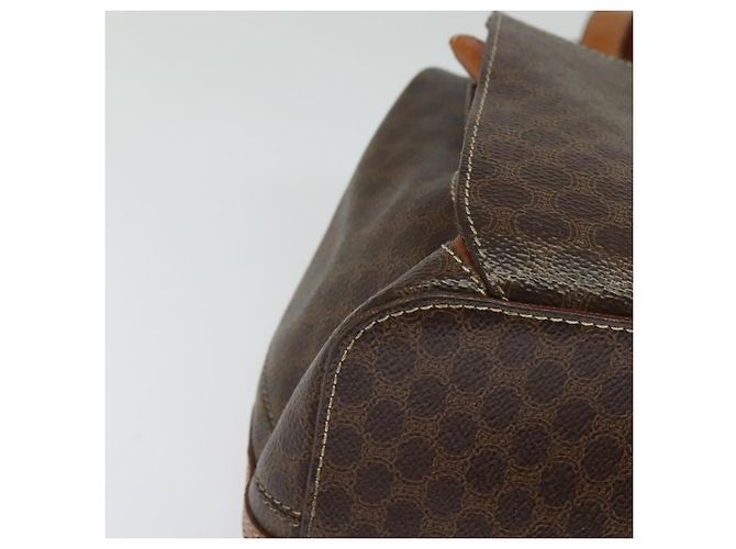 Céline Zaino CELINE in pelle PVC marrone oro Auth 138816 D'oro - vista 14