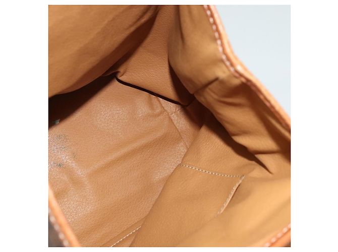 Céline Zaino CELINE in pelle PVC marrone oro Auth 138816 D'oro - vista 18