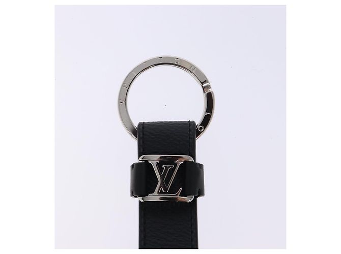 LOUIS VUITTON Portachiavi Dragonne Damier Graphite M62706 Auth LV sw1392M Damier ebene - vista 3