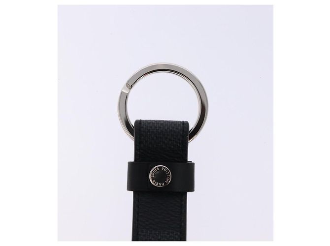 LOUIS VUITTON Portachiavi Dragonne Damier Graphite M62706 Auth LV sw1392M Damier ebene - vista 5