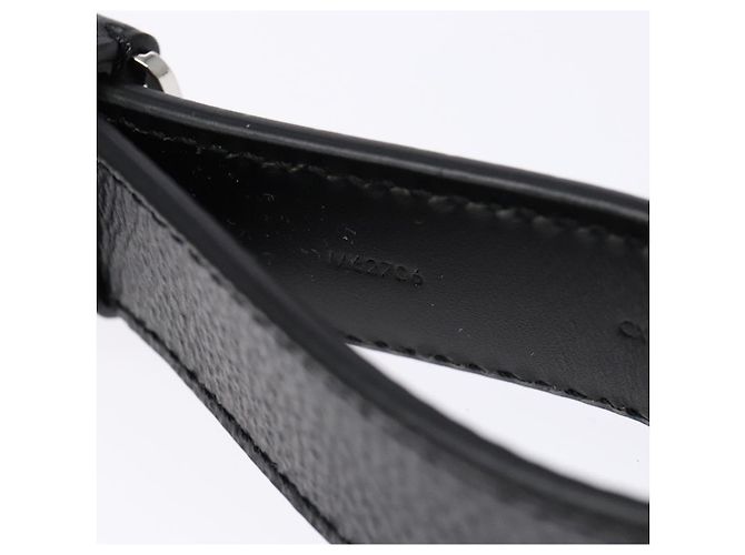 LOUIS VUITTON Portachiavi Dragonne Damier Graphite M62706 Auth LV sw1392M Damier ebene - vista 9